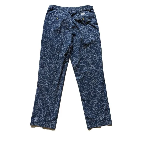 VINEYARD VINES All over print SHARKS Sun Washed Pants Chino Straight leg 34 X 32